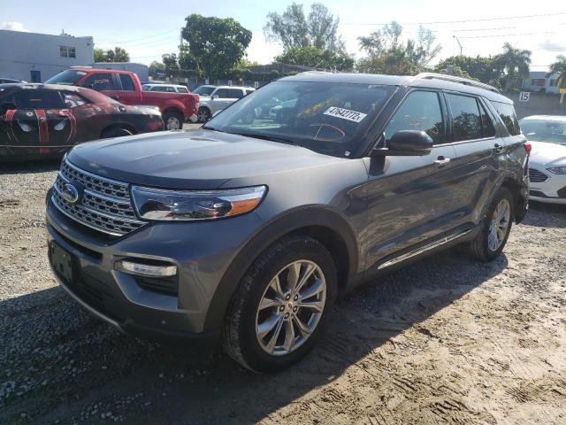 Photo 2 from auction – 2021 FORD EXPLORER L with VIN 1FMSK8FH3MGB50594