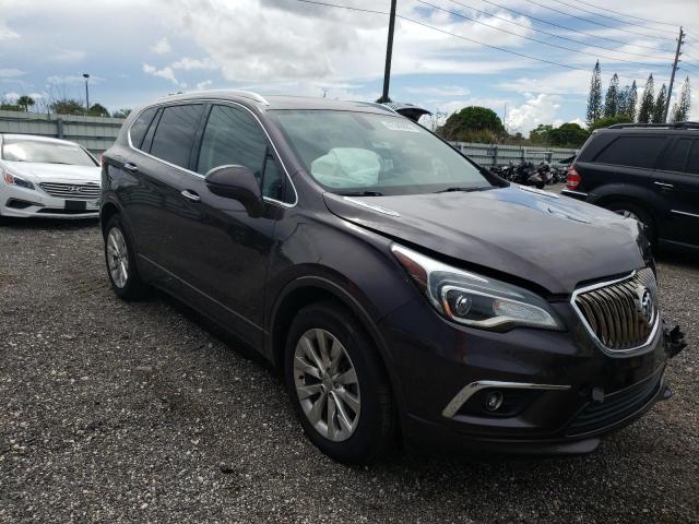 BUICK ENVISION E 2017 with VIN LRBFXBSA5HD088974 - Photo from auction