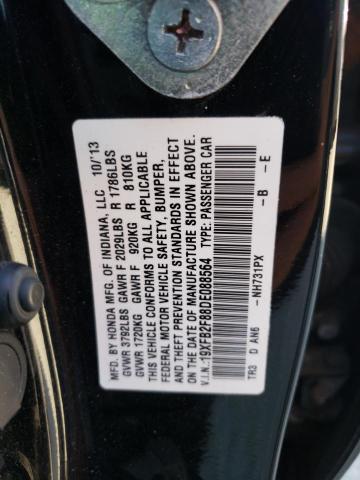 Photo 10 from auction – 2013 HONDA CIVIC EX with VIN 19XFB2F88DE088564