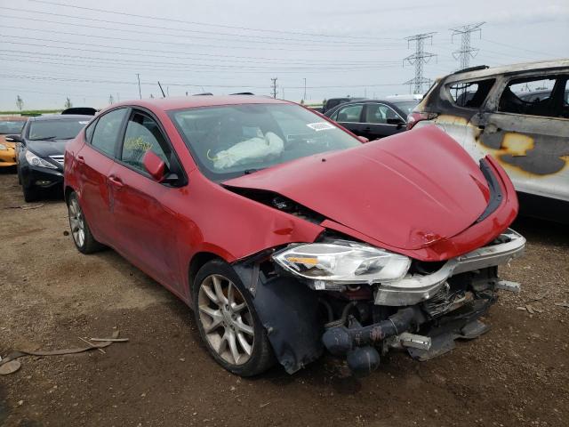 DODGE DART SXT 2013 with VIN 1C3CDFBA0DD131880 - Photo from auction