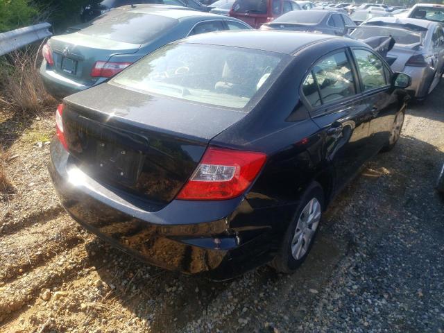 Photo 4 from auction – 2012 HONDA CIVIC LX with VIN 19XFB2F54CE374139