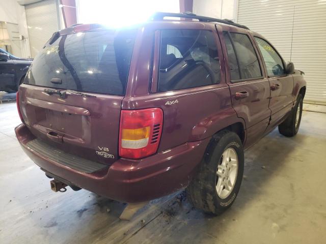 Photo 4 from auction – 2000 JEEP GRAND CHER with VIN 1J4GW58N2YC262939