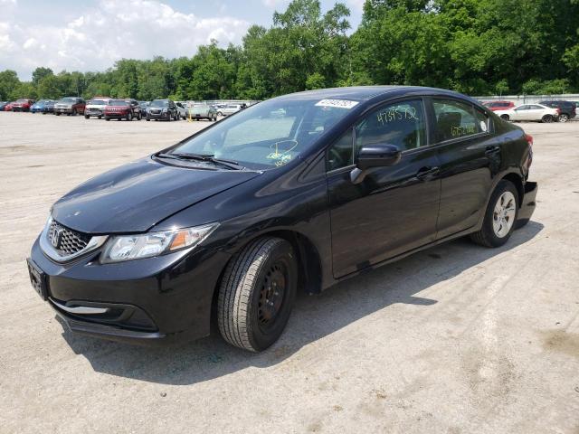 Photo 2 from auction – 2015 HONDA CIVIC LX with VIN 19XFB2F55FE293798