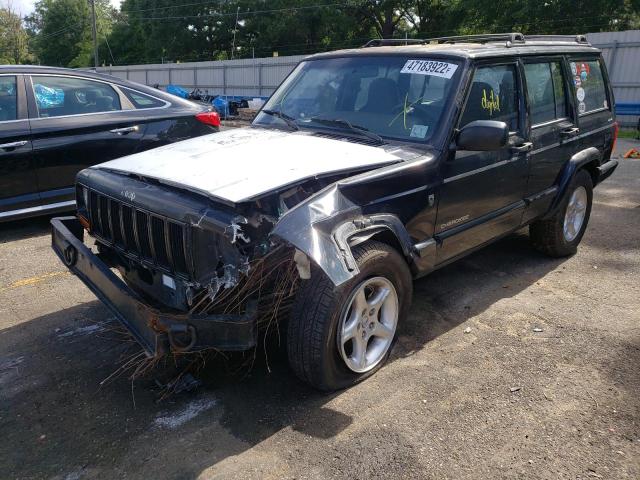 Photo 2 from auction – 2001 JEEP CHEROKEE S with VIN 1J4FF48S21L600521