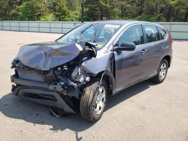 Photo 2 from auction – 2016 HONDA CR-V LX with VIN 2HKRM4H39GH614463