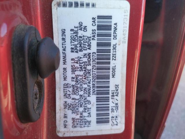 Photo 10 from auction – 2007 TOYOTA COROLLA CE with VIN 1NXBR32E07Z913073