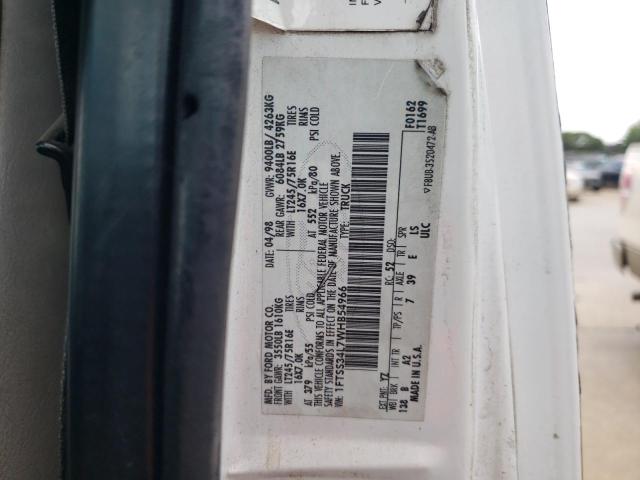 Photo 10 from auction – 1998 FORD ECONOLINE with VIN 1FTSS34L7WHB54966