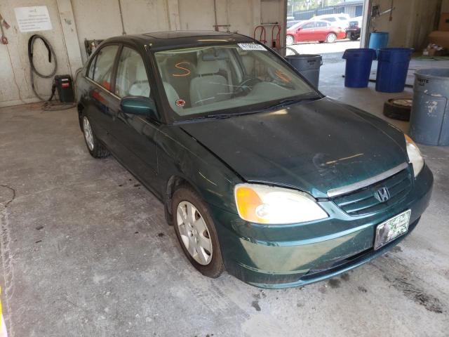 HONDA CIVIC EX 2002 with VIN 1HGES26752L017069 - Photo from auction