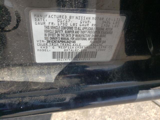 Photo 10 from auction – 2017 NISSAN VERSA S with VIN 3N1CN7AP9HL842145