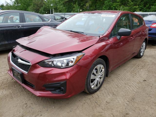Photo 2 from auction – 2018 SUBARU IMPREZA with VIN 4S3GTAA62J3734895