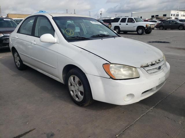 KIA SPECTRA LX 2004 with VIN KNAFE121145064318 - Photo from auction