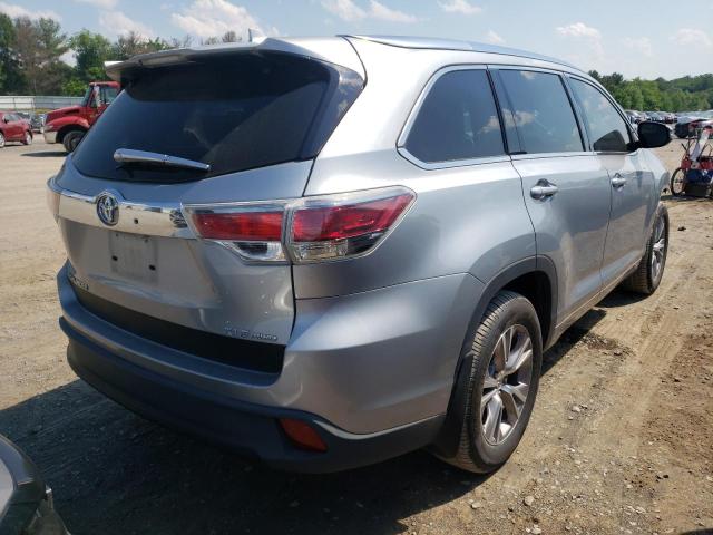 Photo 4 from auction – 2014 TOYOTA HIGHLANDER with VIN 5TDJKRFH3ES005293