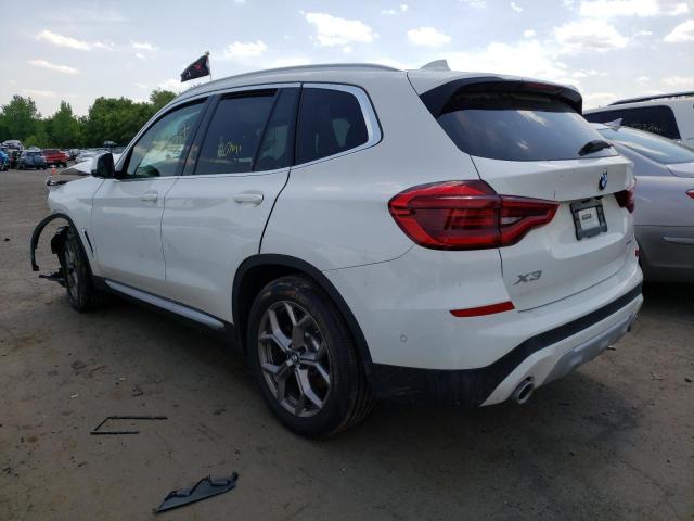 Photo 3 from auction – 2021 BMW X3 XDRIVE3 with VIN 5UXTY5C00M9H55862