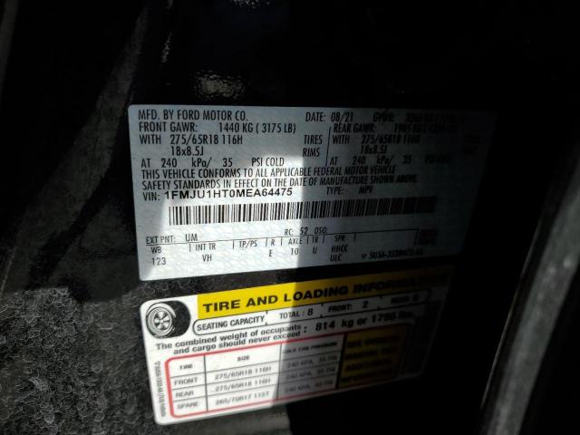 Photo 10 from auction – 2021 FORD EXPEDITION with VIN 1FMJU1HT0MEA64475