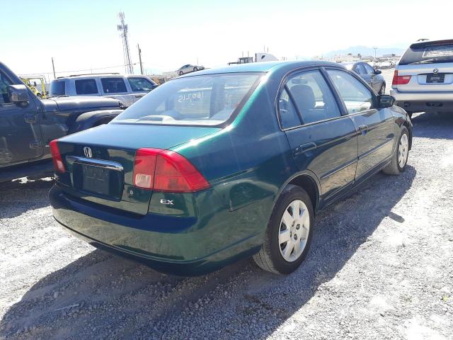 Photo 4 from auction – 2001 HONDA CIVIC EX with VIN 2HGES26751H552642