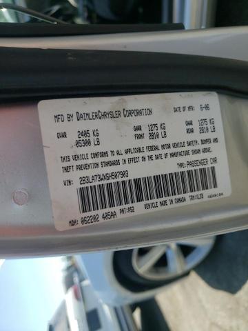 Photo 10 from auction – 2006 DODGE CHARGER SR with VIN 2B3LA73WX6H507903
