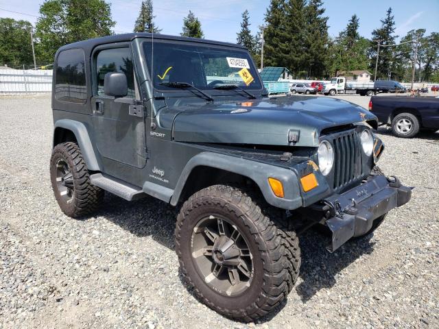 JEEP WRANGLER / 2004 with VIN 1J4FA49S34P743133 - Photo from auction
