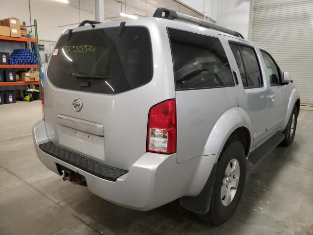 Photo 4 from auction – 2007 NISSAN PATHFINDER with VIN 5N1AR18W07C626760