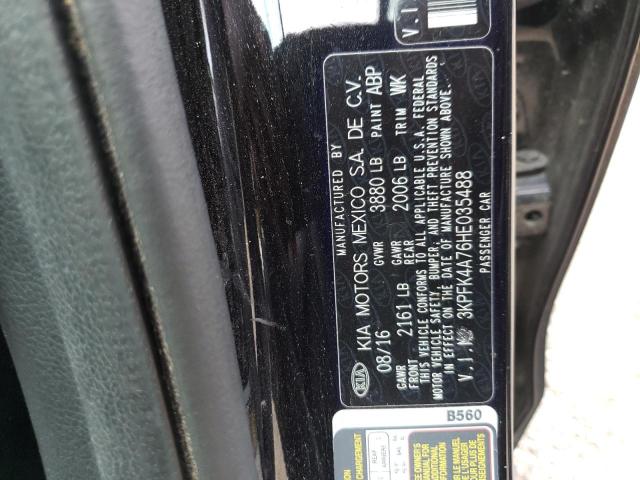 Photo 10 from auction – 2017 KIA FORTE LX with VIN 3KPFK4A76HE035488