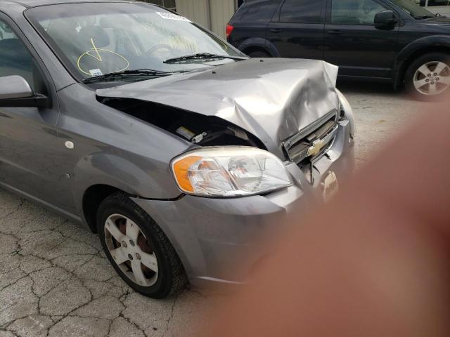 Photo 9 from auction – 2007 CHEVROLET AVEO BASE with VIN KL1TD56607B040255