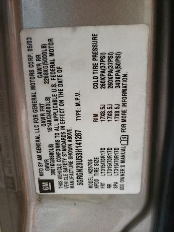 Photo 10 from auction – 2003 HUMMER H2 with VIN 5GRGN23U53H141287