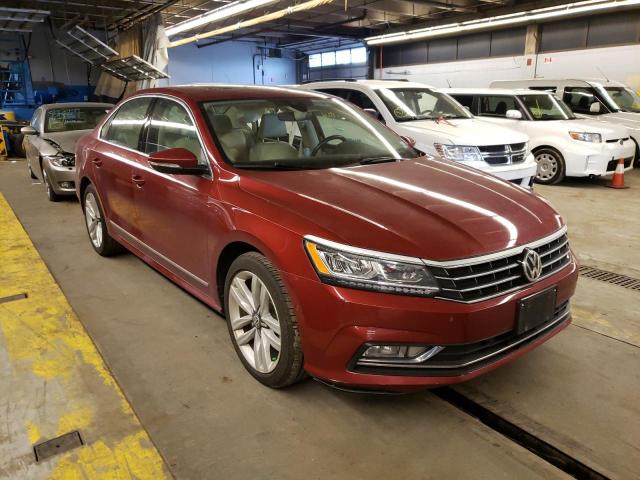Photo 1 from auction – 2017 VOLKSWAGEN PASSAT SEL with VIN 1VWCT7A39HC064664