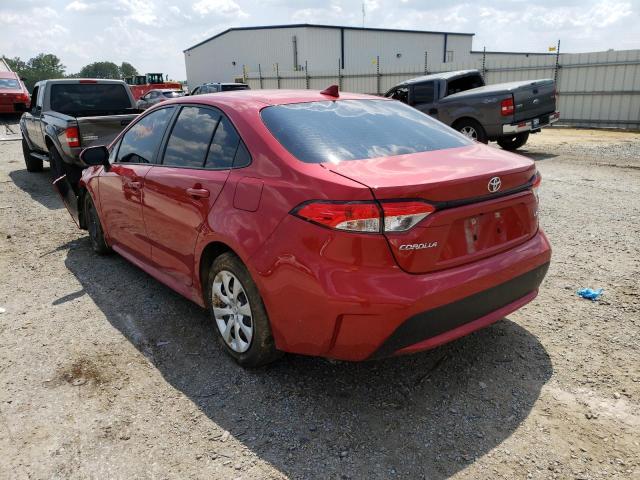 Photo 3 from auction – 2021 TOYOTA COROLLA LE with VIN JTDEPMAE0MJ137443