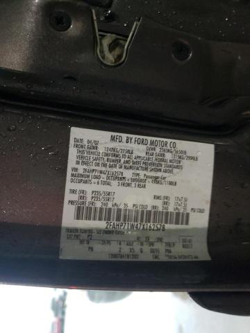 Photo 10 from auction – 2007 FORD CROWN VICT with VIN 2FAHP71W47X162578