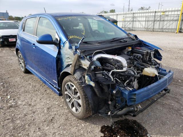 Photo 1 from auction – 2018 CHEVROLET SONIC LT with VIN 1G1JD6SB5J4102262