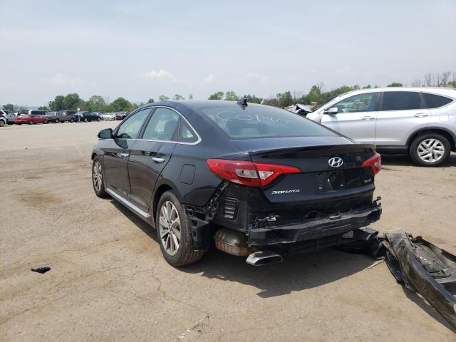 Photo 3 from auction – 2017 HYUNDAI SONATA SPO with VIN 5NPE34AF2HH525843