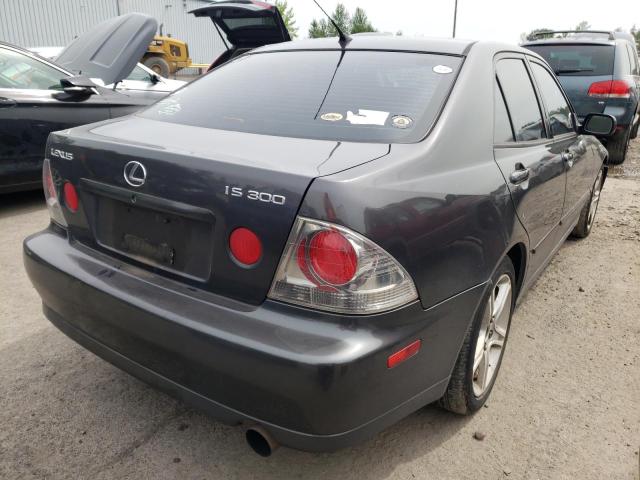 Photo 4 from auction – 2002 LEXUS IS 300 with VIN JTHBD192520057402