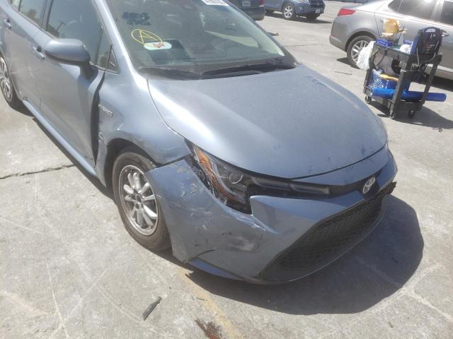 Photo 9 from auction – 2021 TOYOTA COROLLA LE with VIN JTDEAMDEXMJ027867