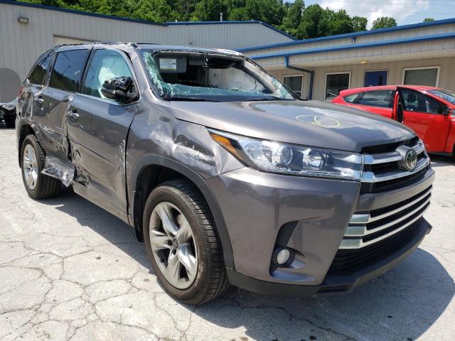 TOYOTA HIGHLANDER 2017 with VIN 5TDDZRFHXHS378585 - Photo from auction