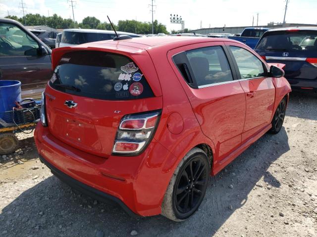 Photo 4 from auction – 2018 CHEVROLET SONIC LT with VIN 1G1JD6SB3J4106438