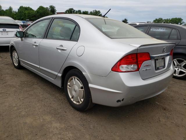 Photo 3 from auction – 2010 HONDA CIVIC HYBR with VIN JHMFA3F29AS002609