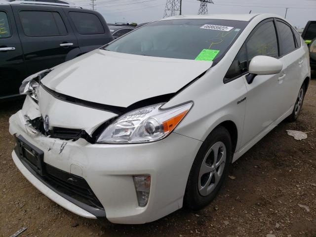 Photo 2 from auction – 2015 TOYOTA PRIUS with VIN JTDKN3DU8F1903332