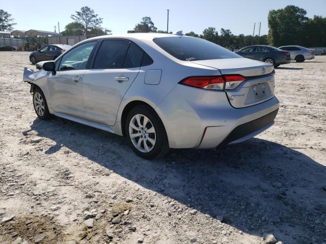 Photo 3 from auction – 2021 TOYOTA COROLLA LE with VIN 5YFEPMAE8MP261388