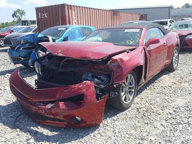 Photo 2 from auction – 2013 CHEVROLET CAMARO LT with VIN 2G1FB3D38D9199880