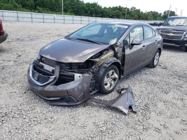 Photo 2 from auction – 2013 HONDA CIVIC LX with VIN 2HGFB2F52DH602923
