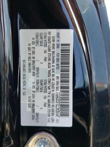 Photo 10 from auction – 2018 MAZDA MX-5 MIATA with VIN JM1NDAC72J0205653