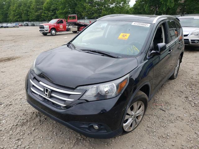 Photo 2 from auction – 2014 HONDA CR-V EXL with VIN 2HKRM4H76EH722264