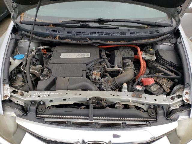 Photo 7 from auction – 2010 HONDA CIVIC HYBR with VIN JHMFA3F29AS002609