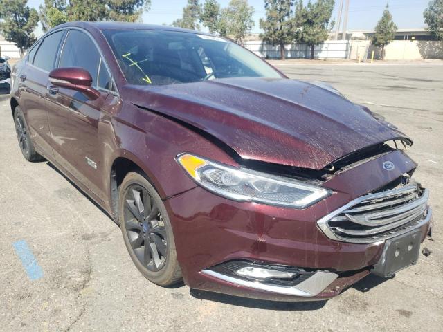 FORD FUSION SE 2017 with VIN 3FA6P0PU2HR171218 - Photo from auction