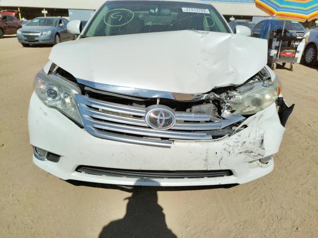 Photo 9 from auction – 2011 TOYOTA AVALON BAS with VIN 4T1BK3DB9BU381452