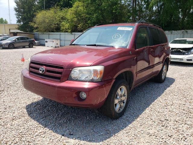 Photo 2 from auction – 2006 TOYOTA HIGHLANDER with VIN JTEHP21A160182040