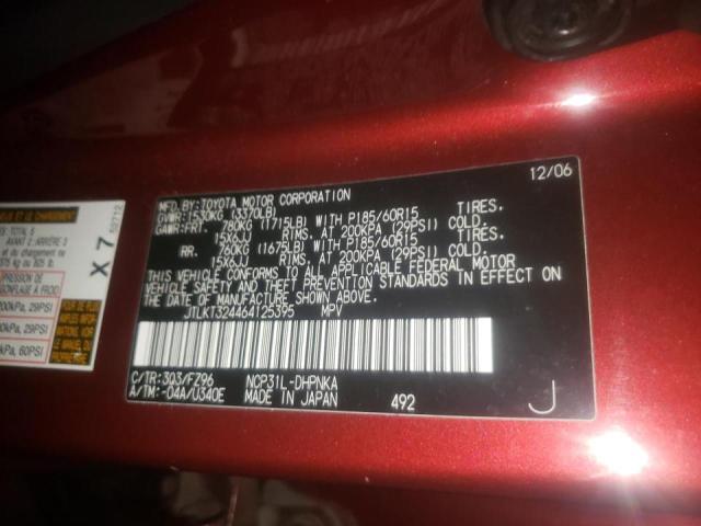 Photo 10 from auction – 2006 SCION XB with VIN JTLKT324464125395