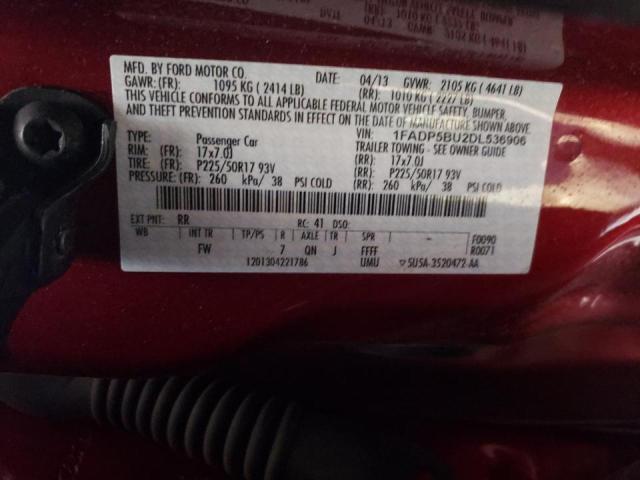 Photo 10 from auction – 2013 FORD C-MAX SEL with VIN 1FADP5BU2DL536906