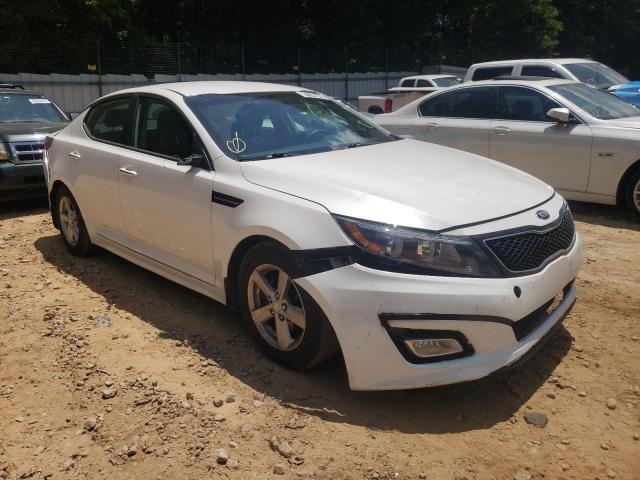 KIA OPTIMA LX 2015 with VIN KNAGM4A78F5646045 - Photo from auction