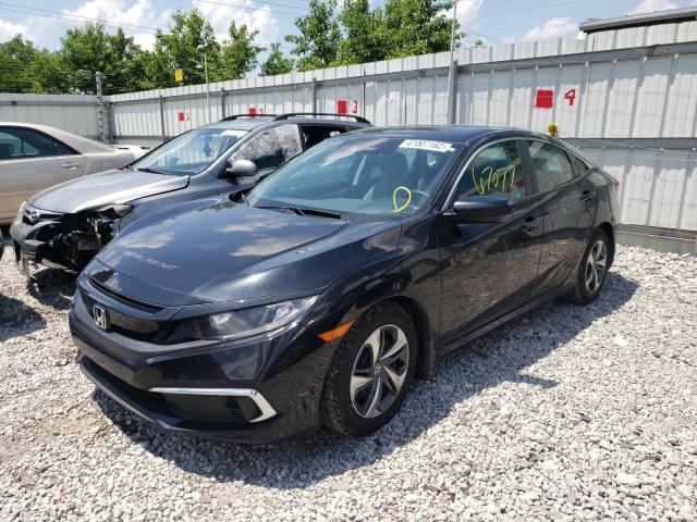 Photo 2 from auction – 2019 HONDA CIVIC LX with VIN 2HGFC2F60KH522622