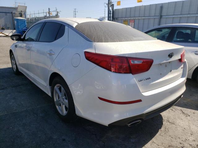 Photo 3 from auction – 2015 KIA OPTIMA LX with VIN KNAGM4A70F5570935
